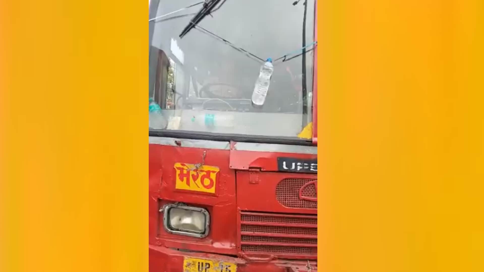 Roadways bus driver used a rope and bottle to run the viper.
