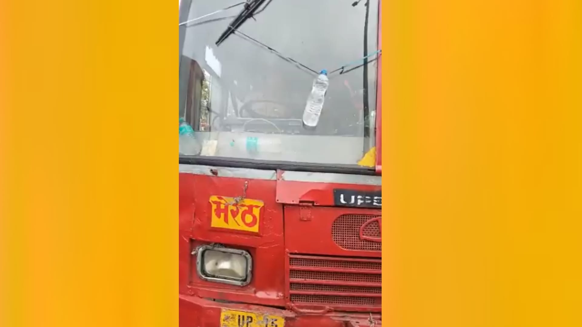 Roadways bus driver used a rope and bottle to run the viper.