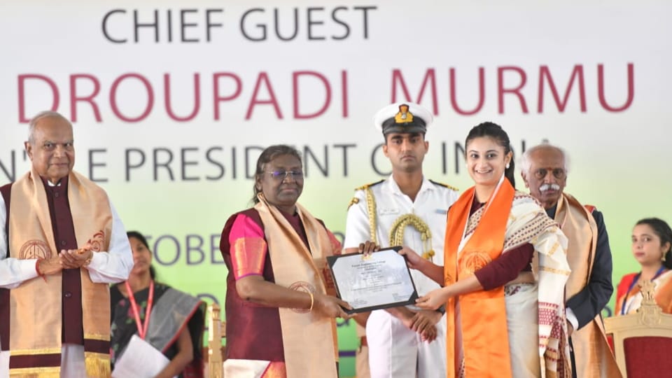 President Draupadi Murmu in Chandigarh, Punjab Engineering College Convocation update news