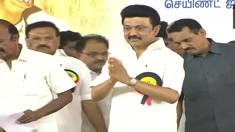 Tamil Nadu News: MK Stalin elected as President of DMK for the second time