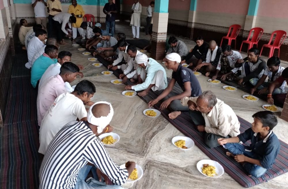 Hardoi, Sangh organized Samarsata Bhoj