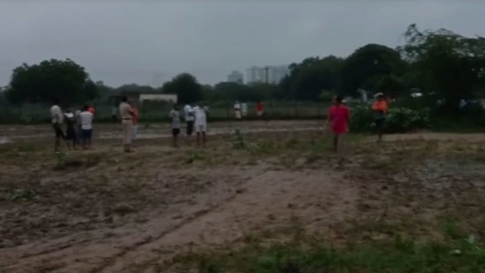 Six children died due to drowning in rainy pond in gurugram