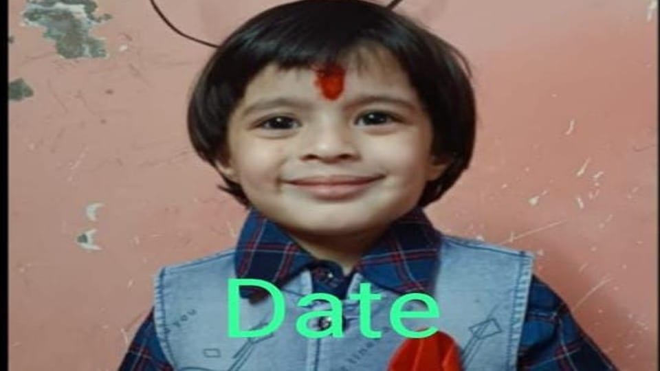 Three year old girl drowned in Yamuna with rain water on her birthday in mathura