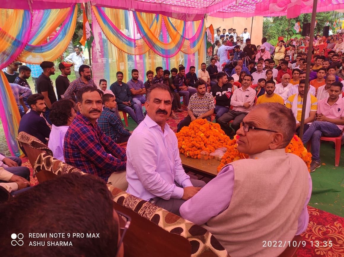 Ten guarantees will be fulfilled as soon as Congress government comes to power: Sukhu
