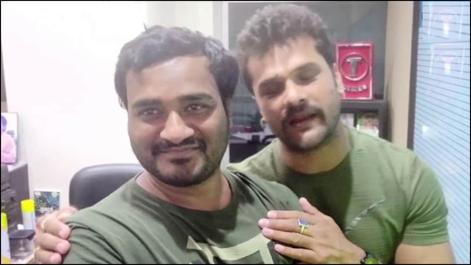 Bhojpuri Khesari lal gets emotional on the release of Shyam Dehati's last song said Miss you brother