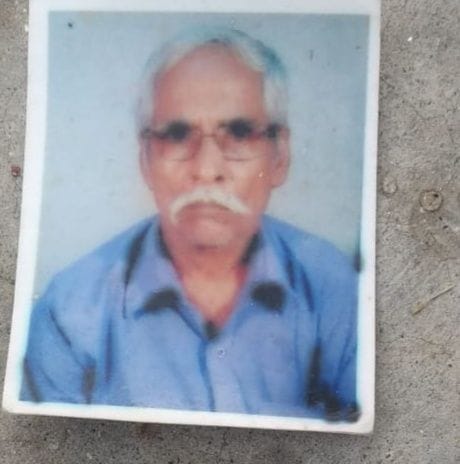 an old man died in accident