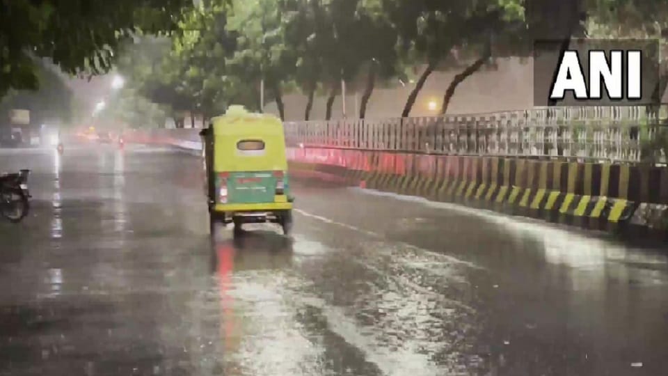 Rain-watered city a major accident averted due to road collapse in Greno West traffic affected