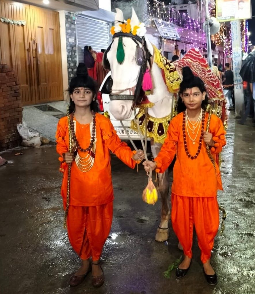 Valmiki procession taken out with cheers