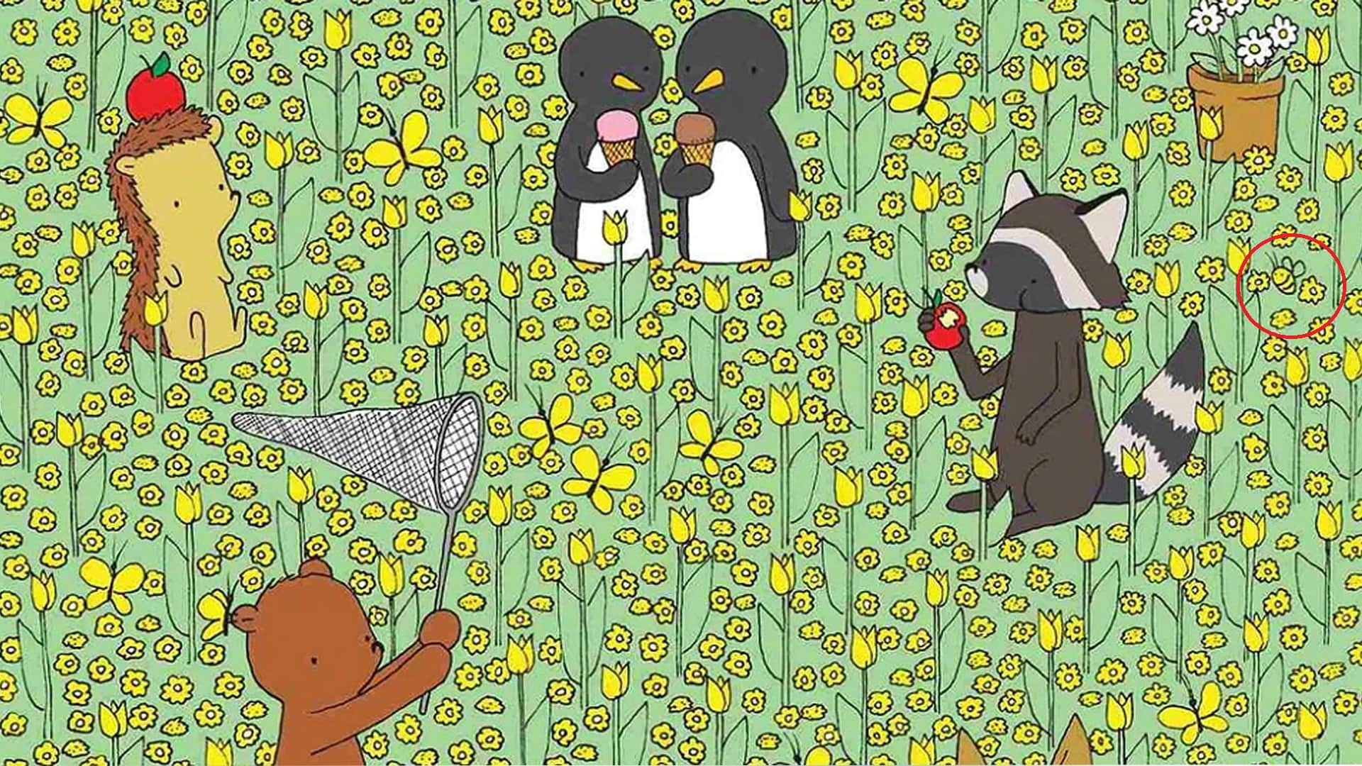 Optical Illusion Viral Photo: Find Out Hidden Bumble Bee Bird from Illusion Image Test Personality