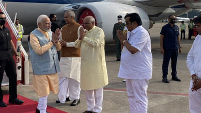 PM Modi Gujarat Visit Talk To People in gujarati declares Modhera village Indias first solar powered village