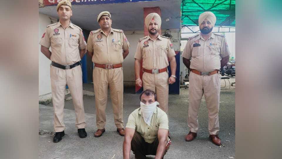 Police arrested ex serviceman in Pathankot of Punjab