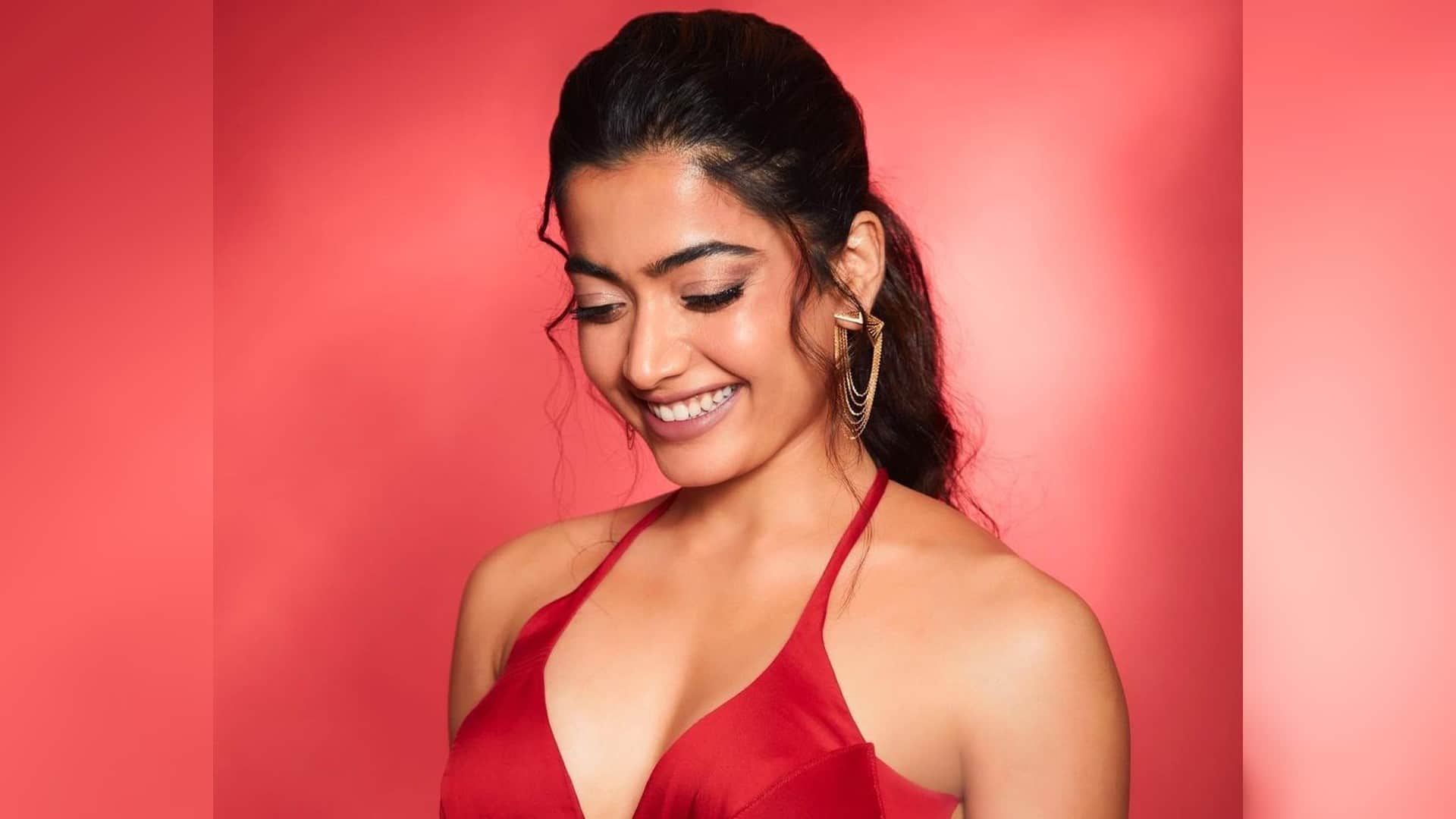 GoodBye Actress Rashmika Mandanna Maldives photo goes viral on Social media