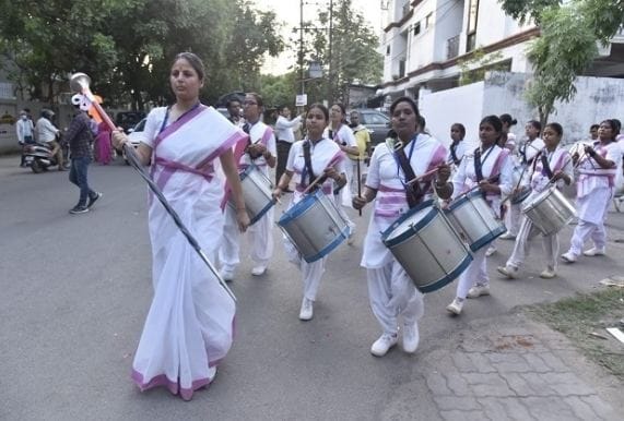 Path movement of Rashtriya Sevik Committee today first time volunteers will come out circulation of Bhopal