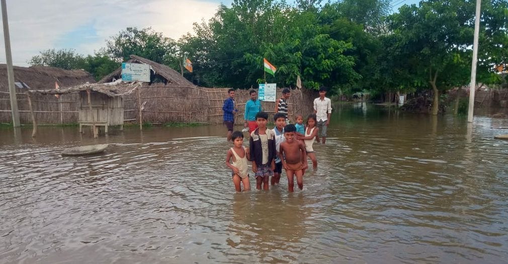 Saryu crossed the red mark, the danger increased