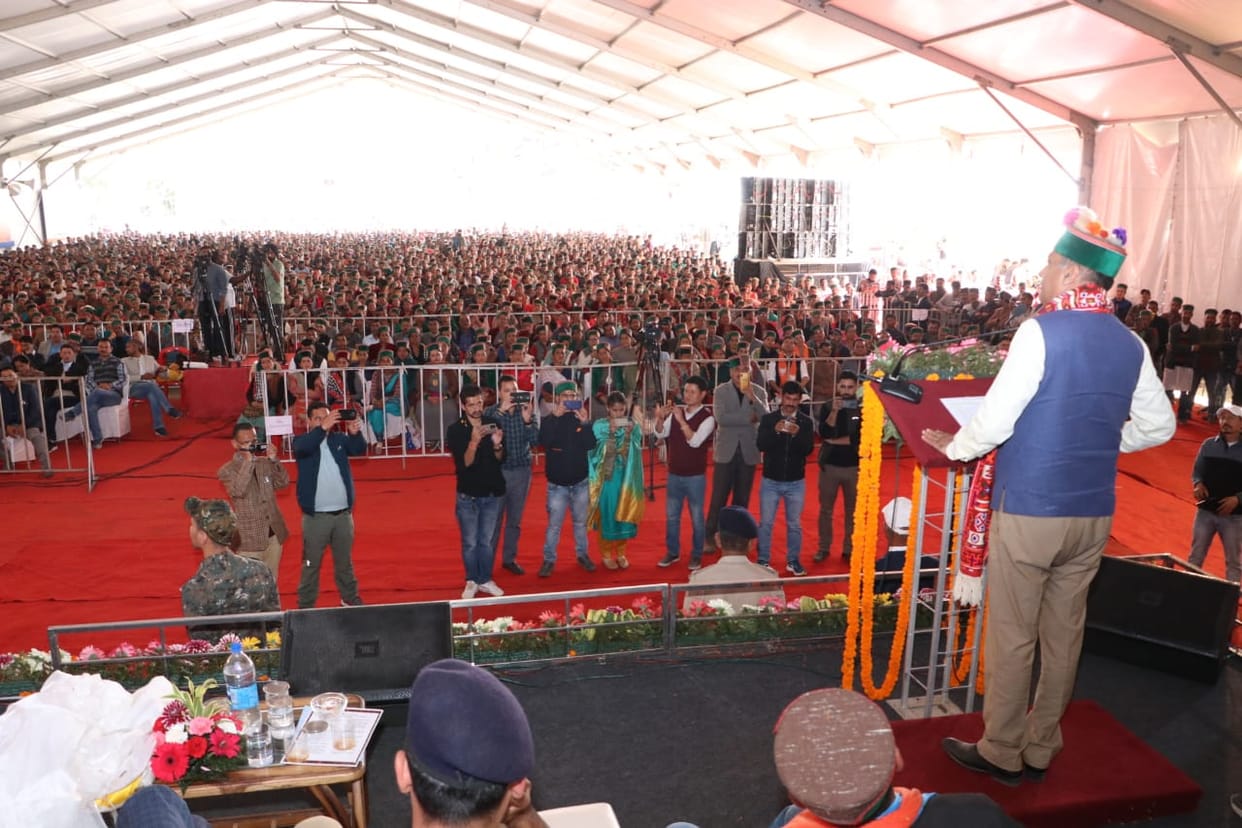 62 crore seceme innaugreted by cm in kinnaur