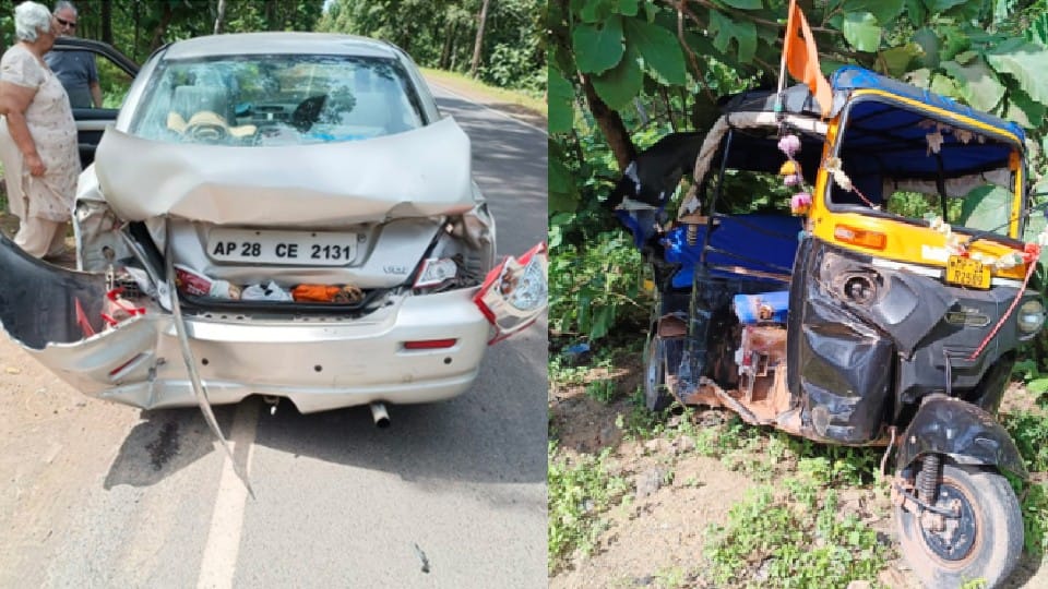 Uncontrollable truck first hit the auto then hit the car, one killed, four injured
