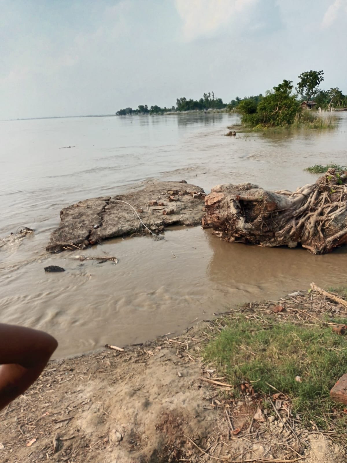 Ghaghra river reached near danger mark