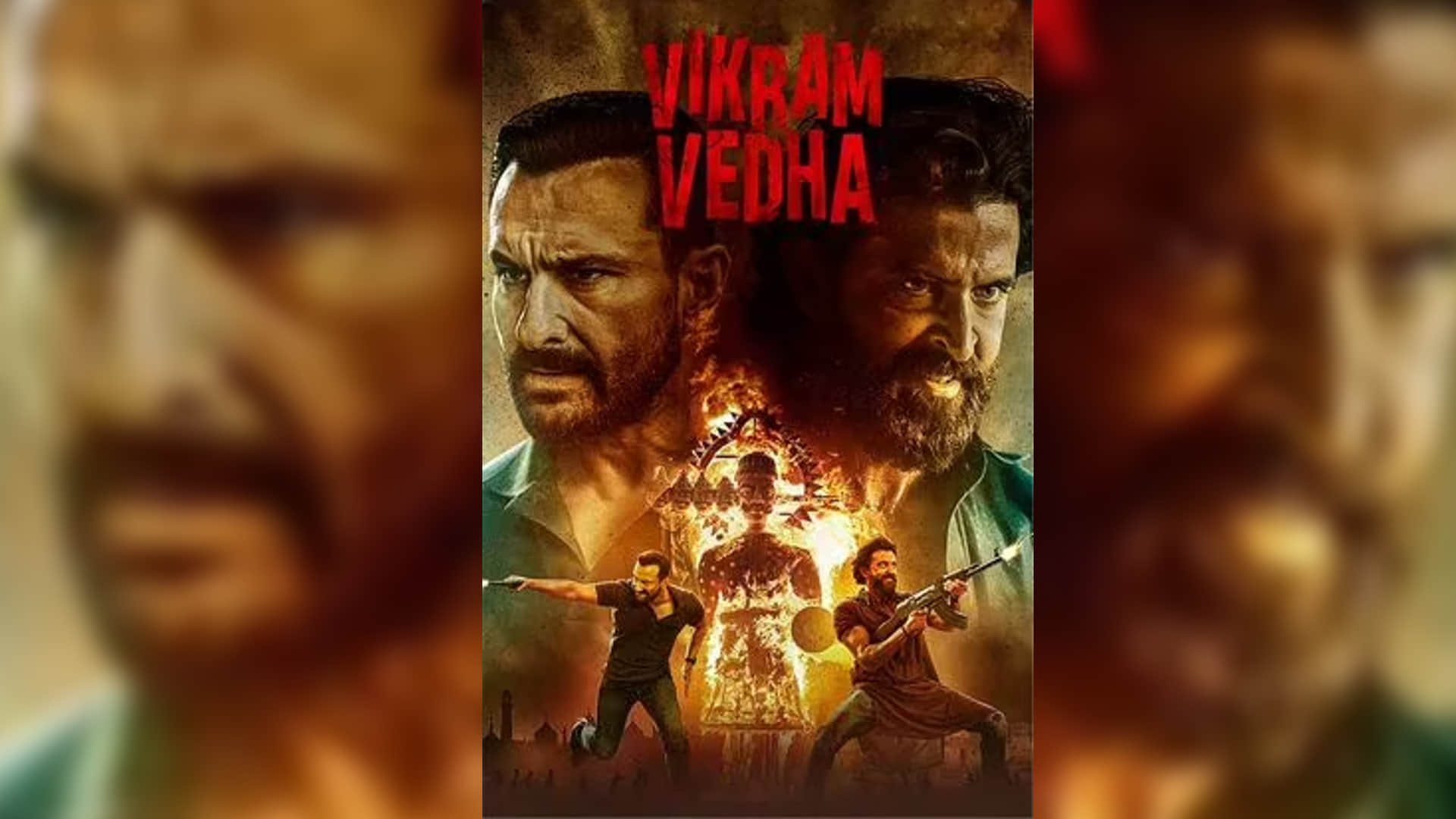 Vikram Vedha Box Office Collection Day 10 Hrithik Roshan Saif Ali Khan Pushkar Gayathri Film