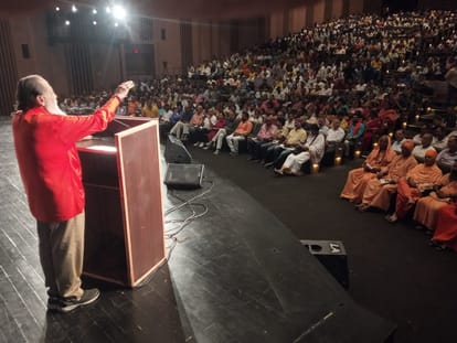 Pushpendra Kulshrestha said people among us have weakenes culture of India