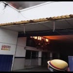 prayagraj : फोर्ड कंपनी में लगी आग को बुझाते कर्मचारी।