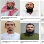 आठ संदिग्ध आतंकी पकड़े।