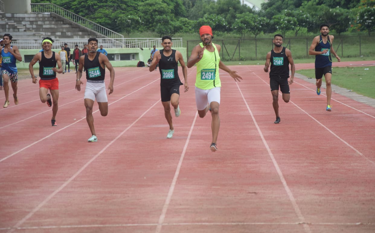 Athletes show their mettle for medals