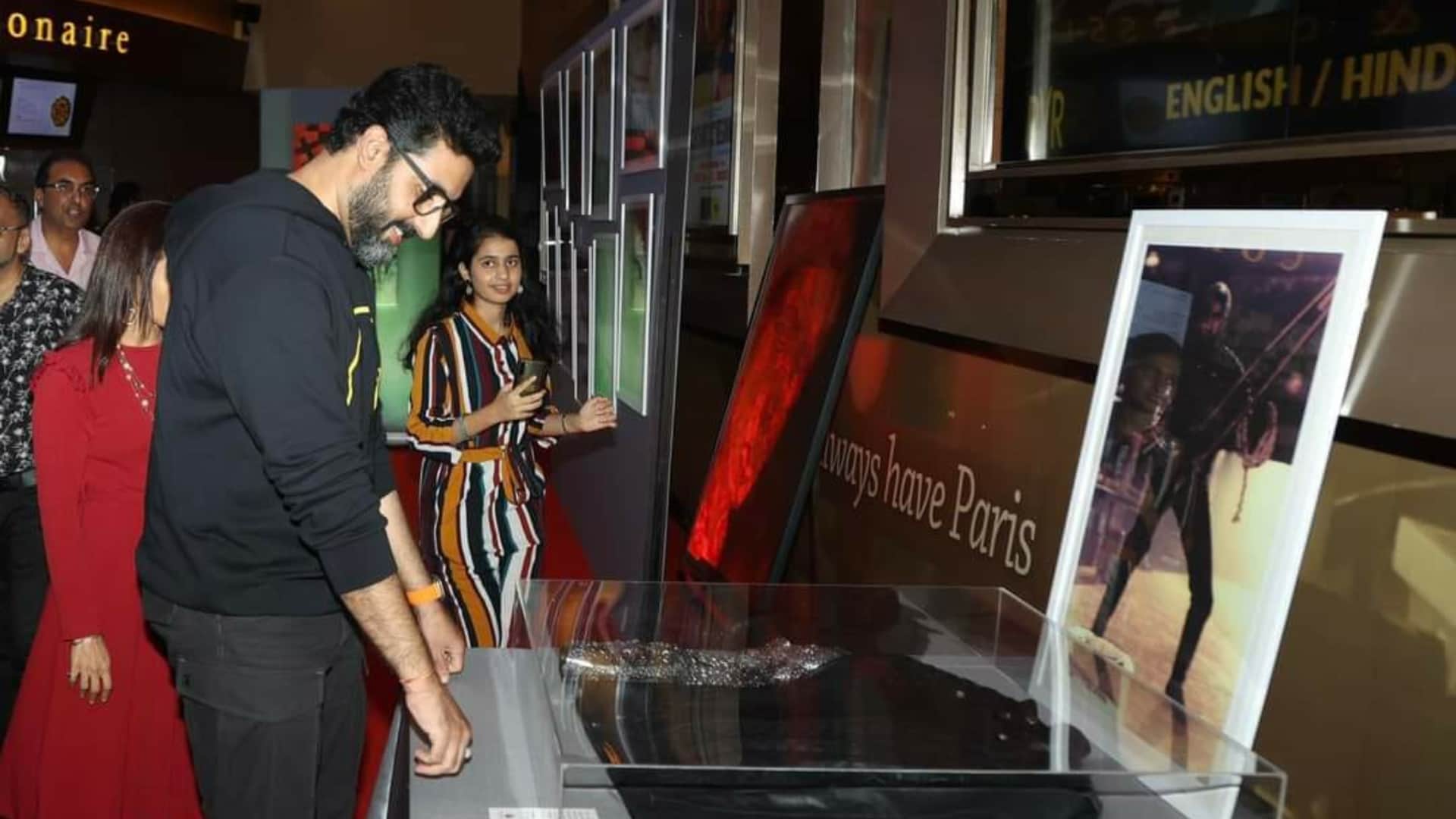 Bachchan Back to Beginning exhibition is a hit among Amitabh fans screening of hit films memorabilia