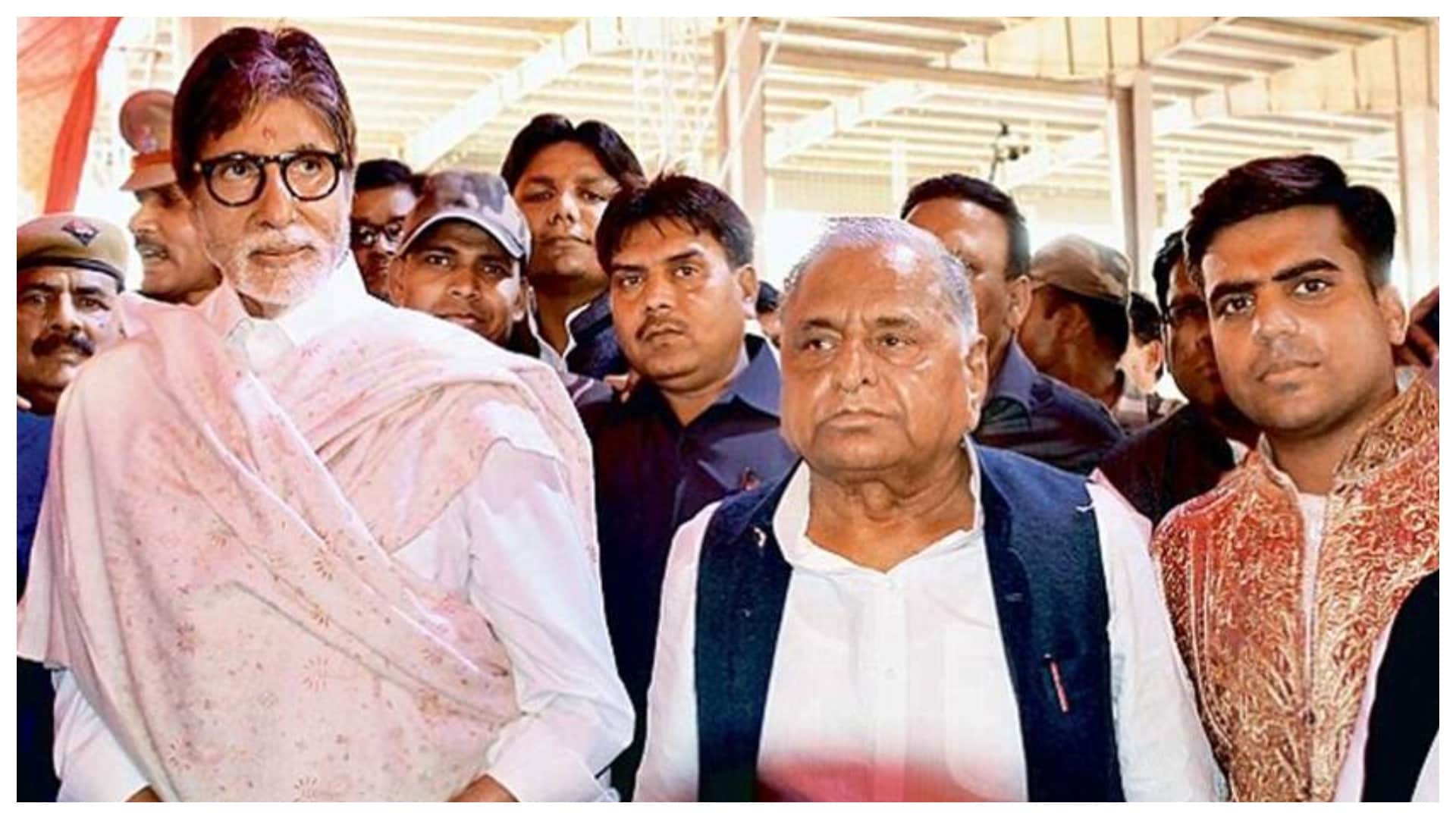 Mulayam Singh Yadav relation with Amitabh Bachchan Netaji appointed him UP brand ambassador during his regime