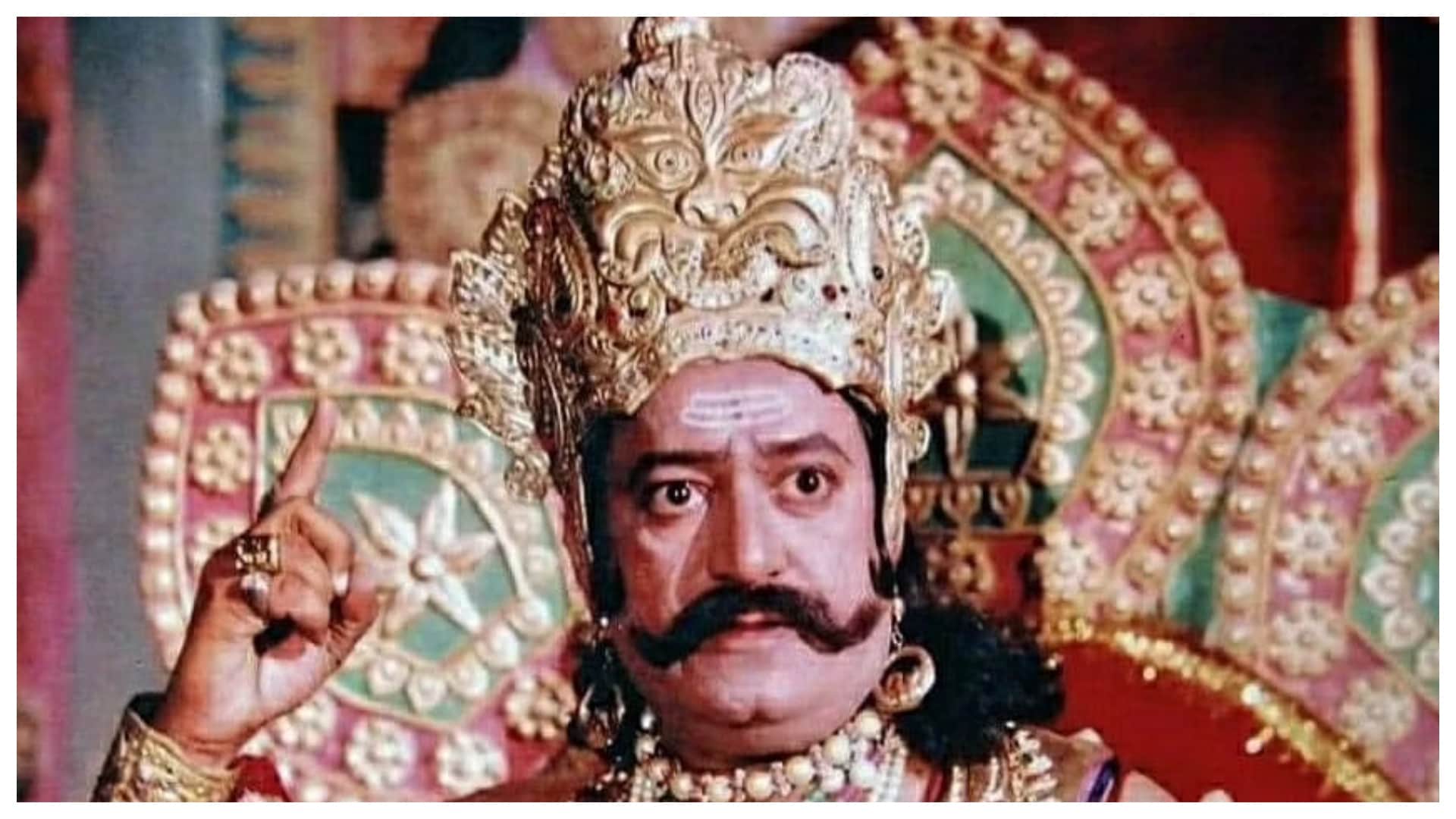 Monday Flashback: Ramayana Ravana Arvind Trivedi Was against bold scenes He had a fight with Dev Anand brother