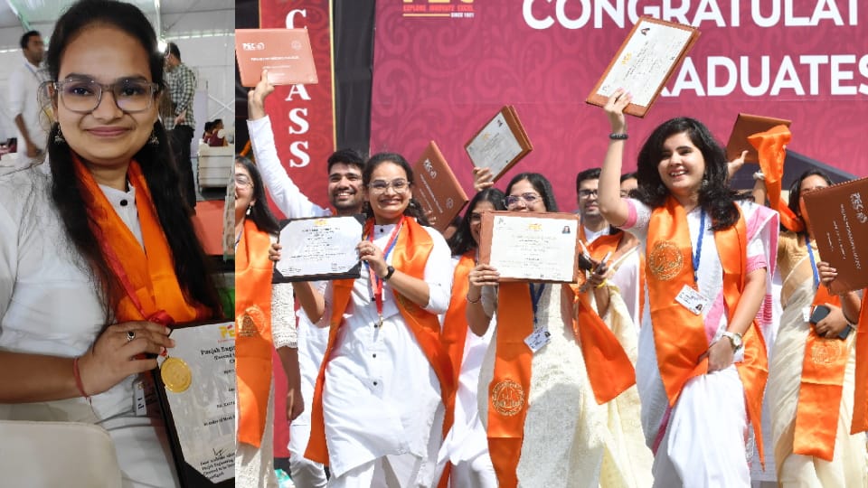 Amisha Bansal received Kalpana Chawla Memorial Award at convocation ceremony of Punjab Engineering College