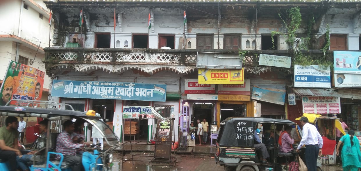 Municipality area marked five dilapidated buildings