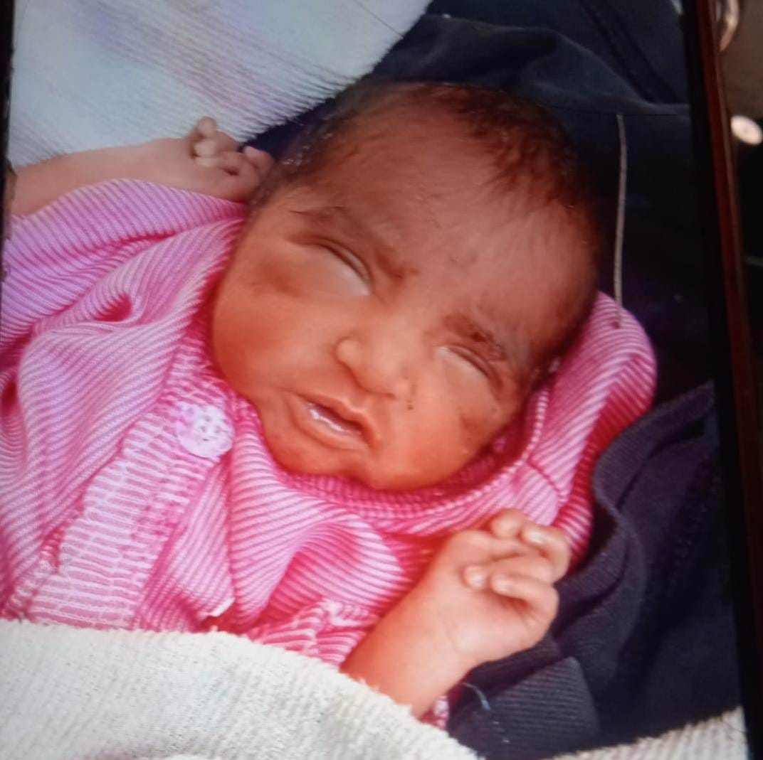 Newborn girl found at district hospital temple