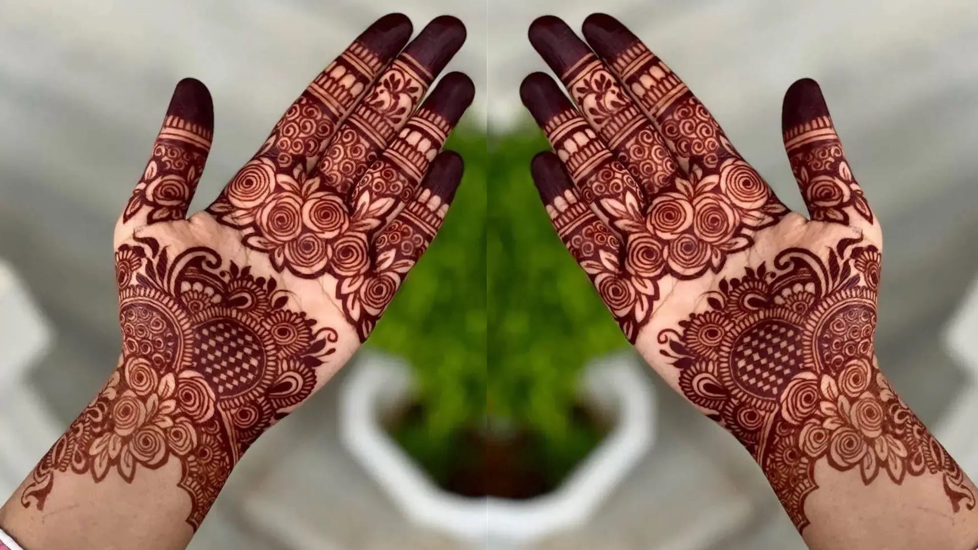 Kajari Teej 2023 mehndi latest design simpl mehndi design