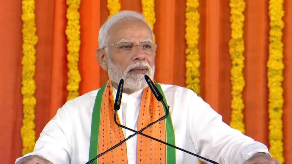 PM Modi Gujarat Visit Second Day All Updates launch various projects in Bharuch and Jamnagar, rally in Anand