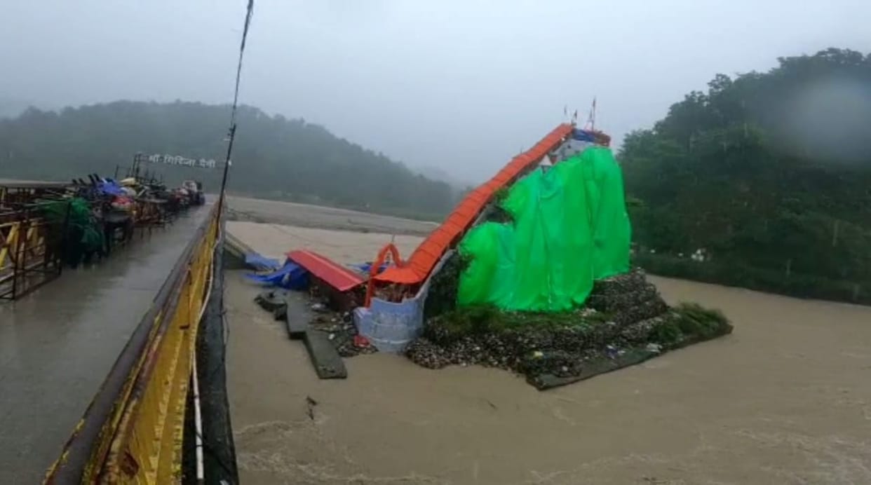 Kosi river floods, temple doors closed