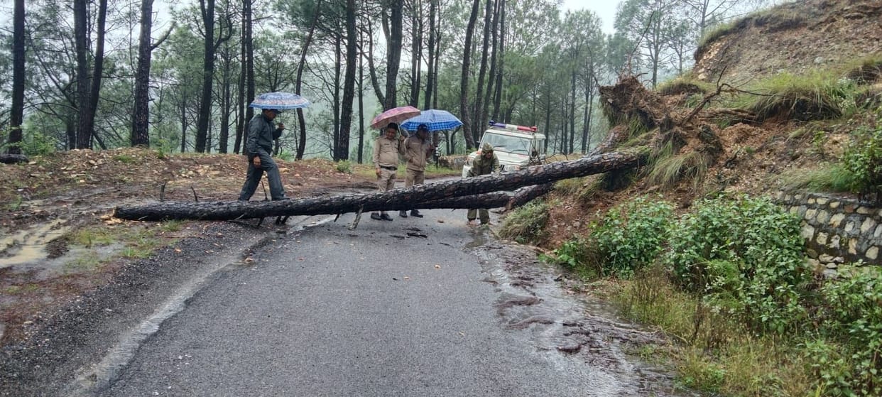 Disaster in Ranikhet-Dwarahat