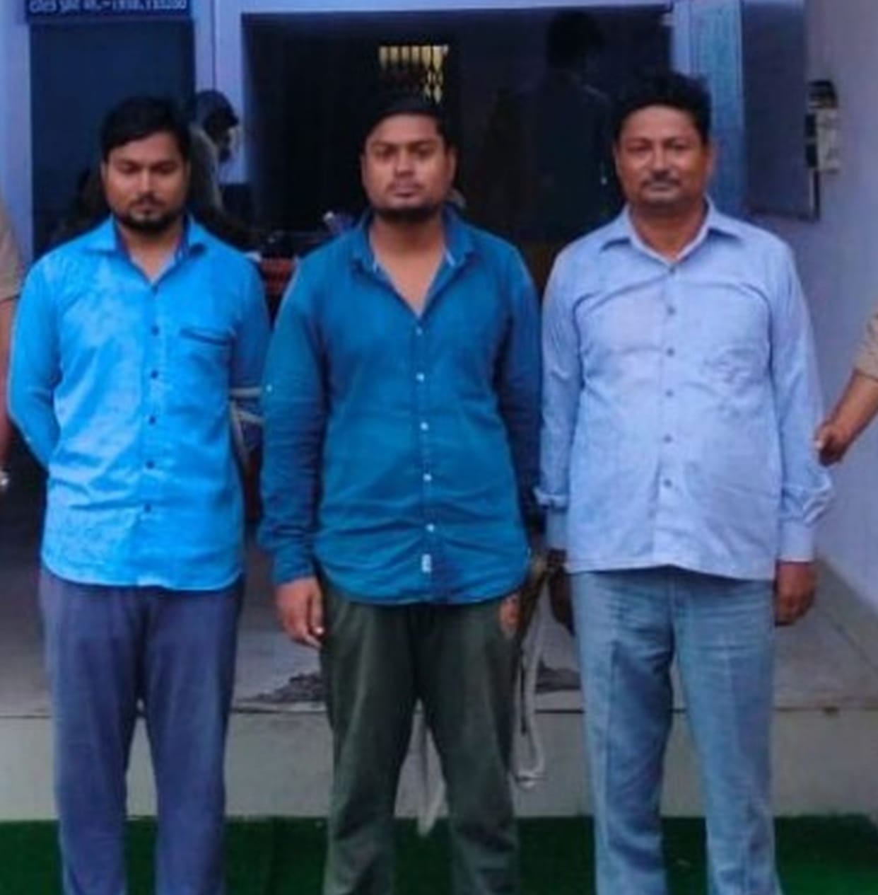 Police sent ADO Panchayat and his two sons to jail