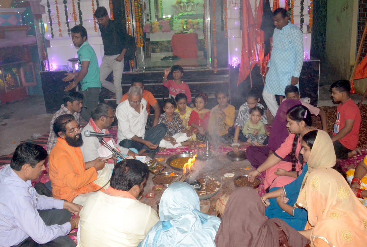 Maharishi Valmiki manifest festival celebrated with pomp