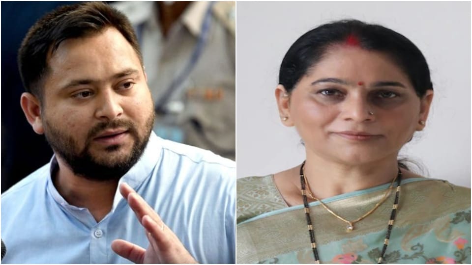 Bihar Bypoll 2022 on Gopalganj seat, Sadhu Yadav wife Indira Yadav declared BSP candidate Tejashwi Yadav