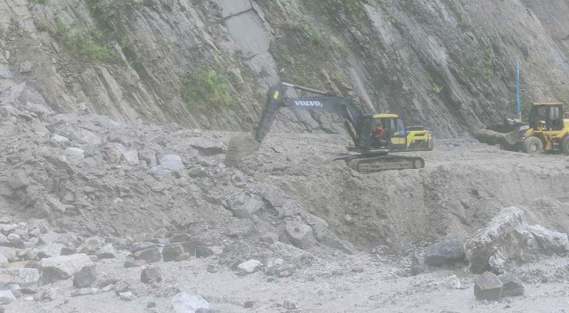 NH Block in Champawat
