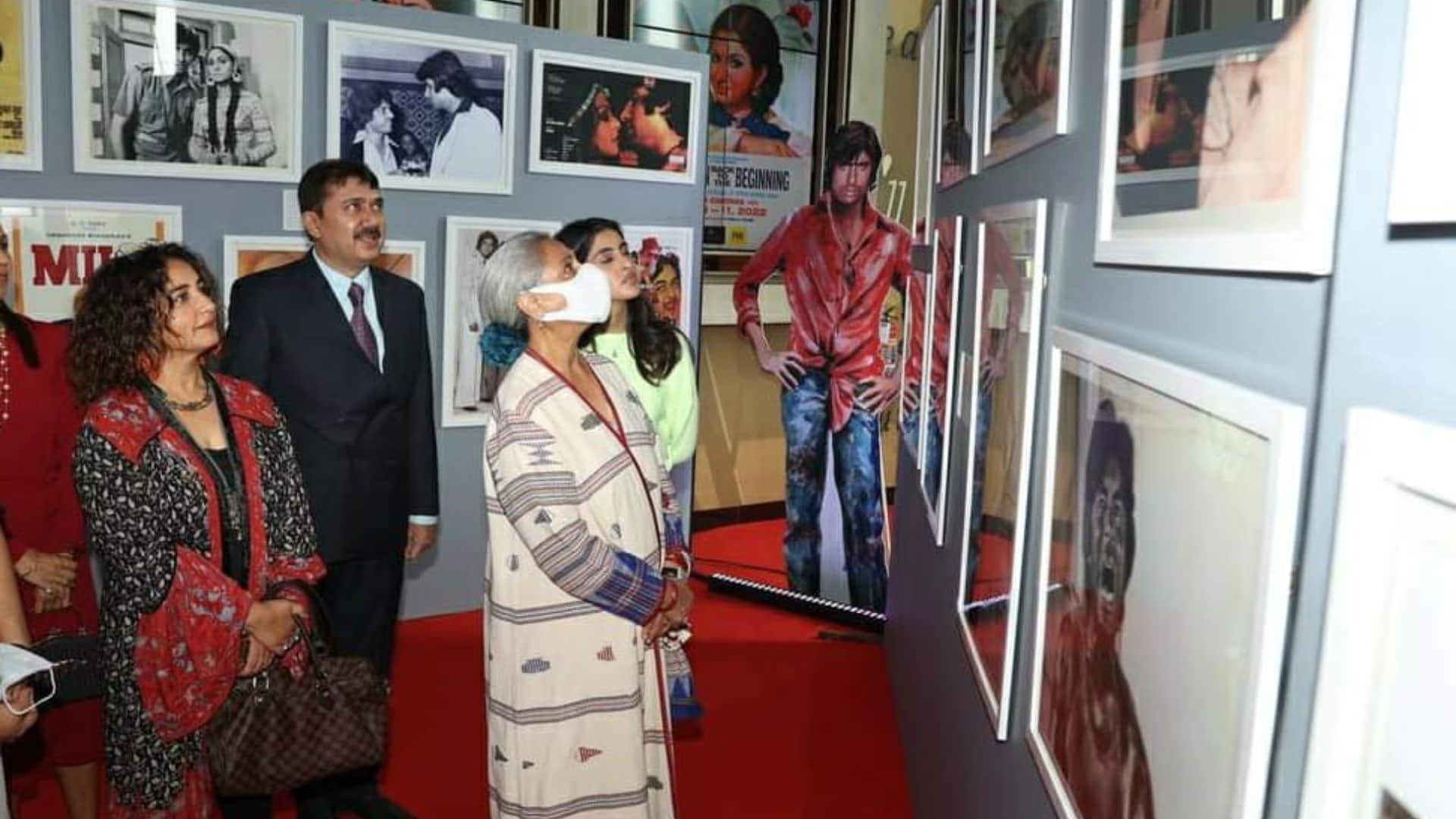 Bachchan Back to Beginning exhibition is a hit among Amitabh fans screening of hit films memorabilia