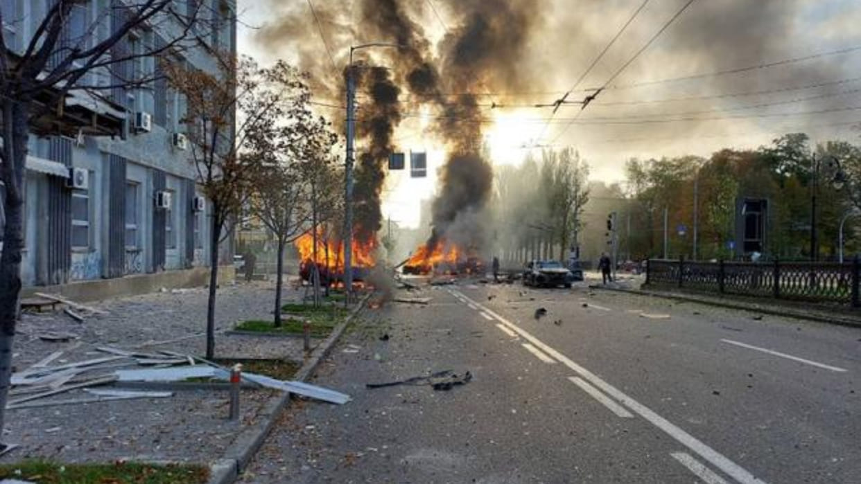 Ukraine war: Russia wreaks havoc in Kyiv, Multiple kamikaze drone strikes