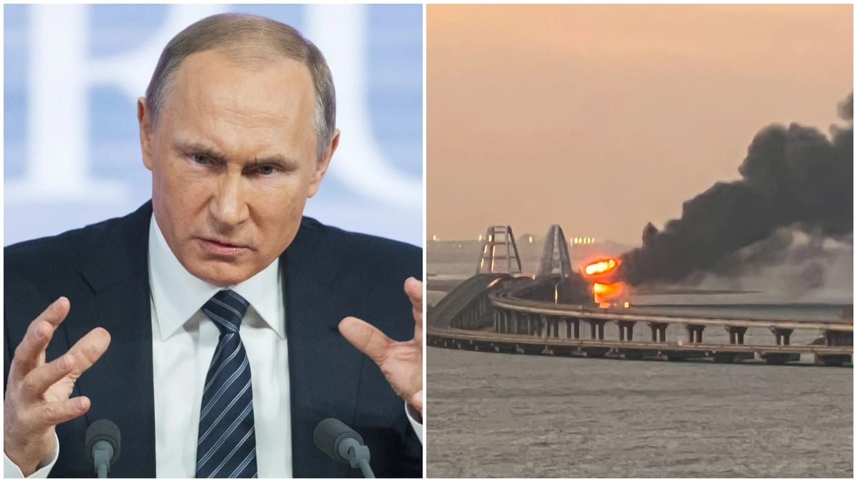 Russia President Putin discussed sabotage of the Crimean bridge with Chairman of the Investigative Committee