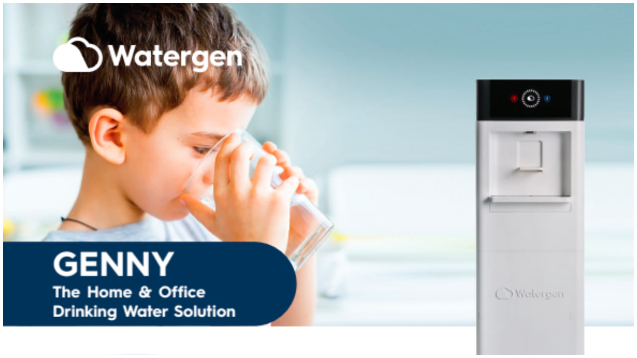 Watergen Genny: हवा से पानी बनाती है यह मशीन, जानिए कैसे करती है काम Watergen Genny: This machine makes water from air know how it works