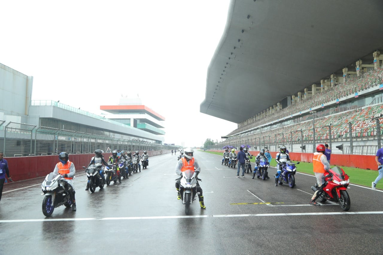 Yamaha organizes The Call of the Blue track day event at Buddh International Circuit