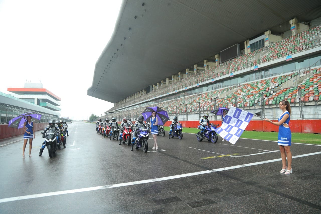 Yamaha organizes The Call of the Blue track day event at Buddh International Circuit
