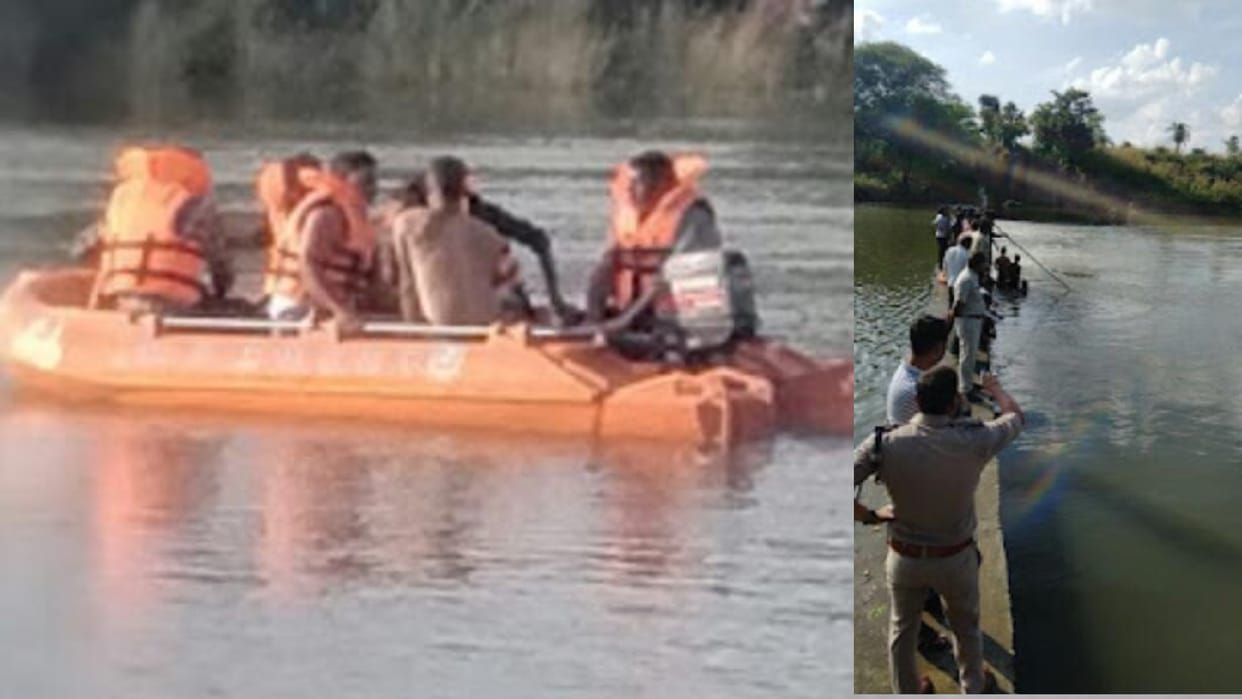 youth went to bathe in the Parvati river of Dalpatpur of Ashta drowned