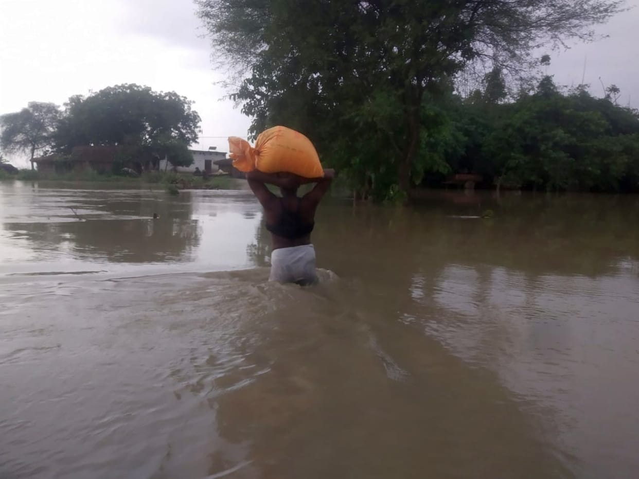 Two dozen new villages surrounded by booming Saryu water