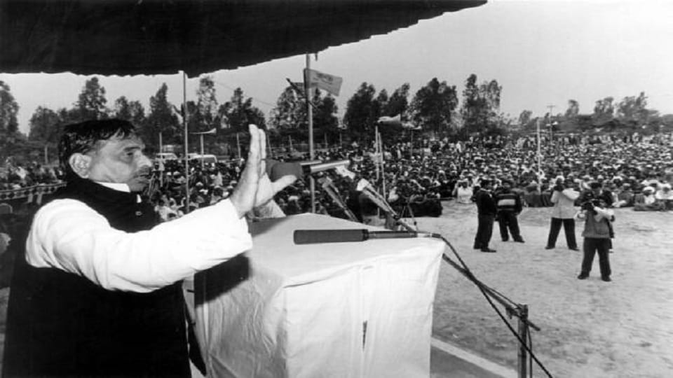 Mulayam Singh Yadav learned the lesson of socialism struggle not from books