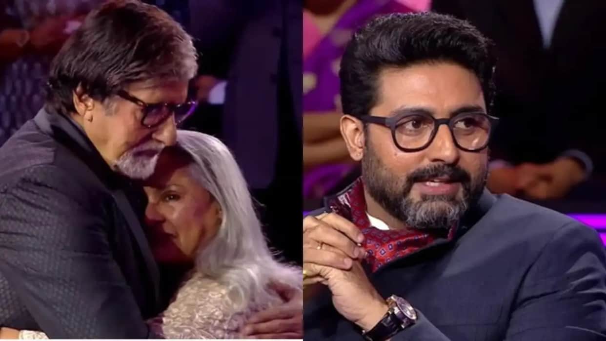 How Amitabh Bachchan 80th birthday celebrated on KBC 16 in the presence of jaya bachchan and abhishek bachchan